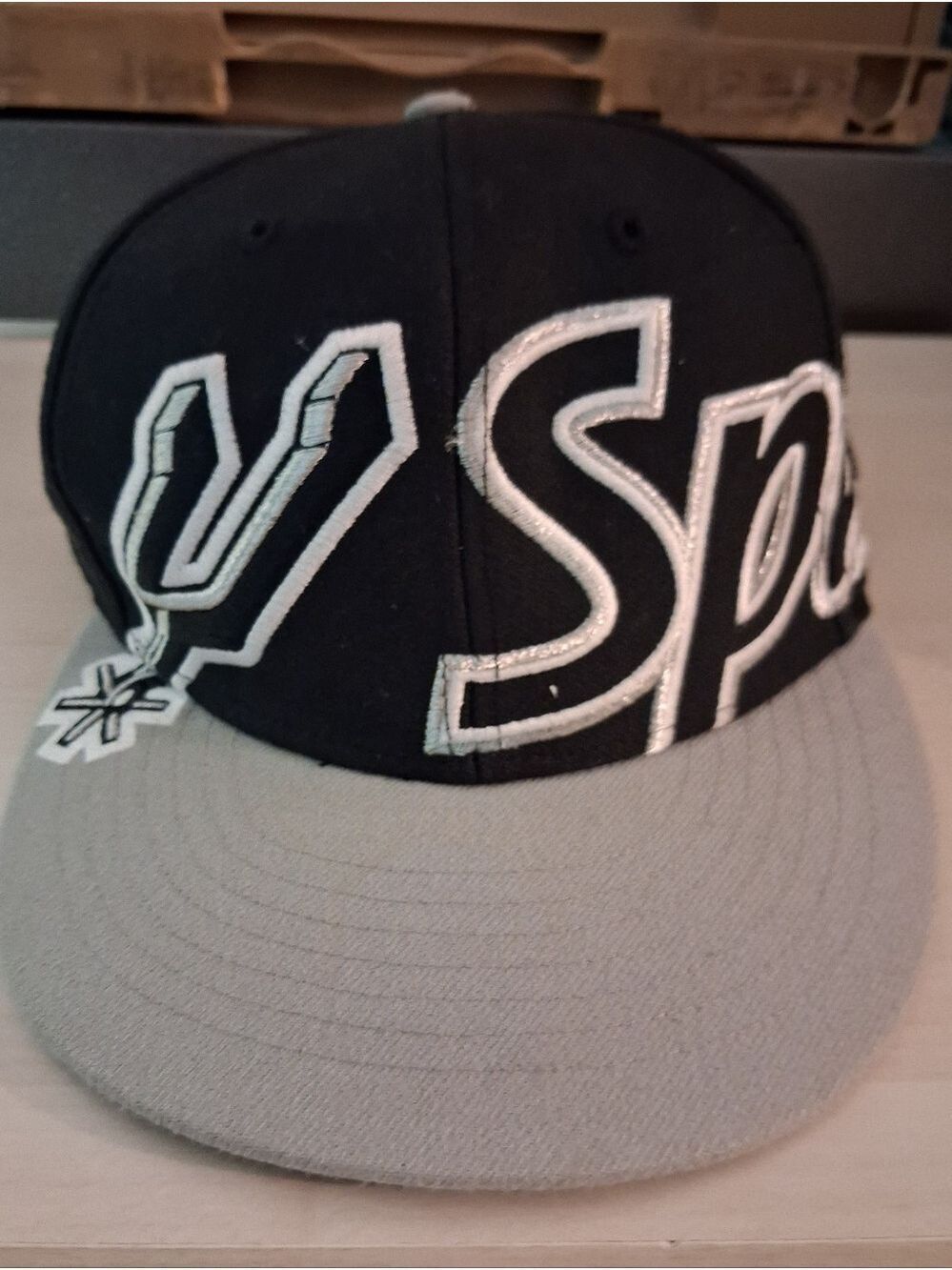 SAN ANTONIO SPURS BRAND 47 BLACK BIG SCRIPT